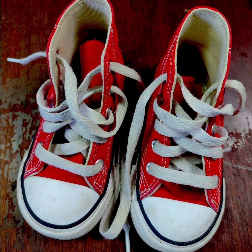 Toddlers Red Converse